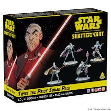 Star Wars Shatterpoint Twice the Pride Squad Pack count dooku squad swp03